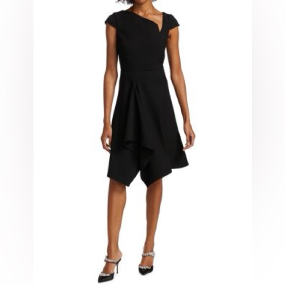Roland Mouret NAVY Augustus dress. Size US 6.